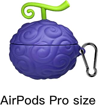 Amazon | Aduson Airpods Proケース ゴムゴムの実 メラメラの実 悪魔の